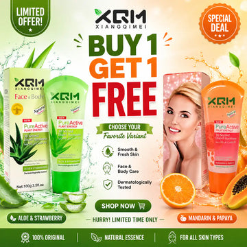 XQM 2-in-1 Face & Body Scrub Gel ( BUY 1 GET 1 FREE )
