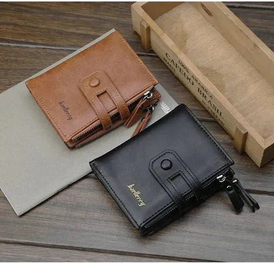 Original Buffalo Leather Trifold Wallet