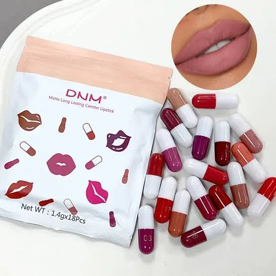 DNM Mini Capsule Lipsticks 18 Lipsticks In 1 Pack