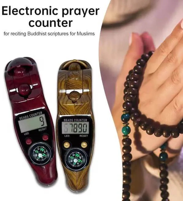 Digital Tasbih Counter – Modern Zikr Made Easy (Random colour)